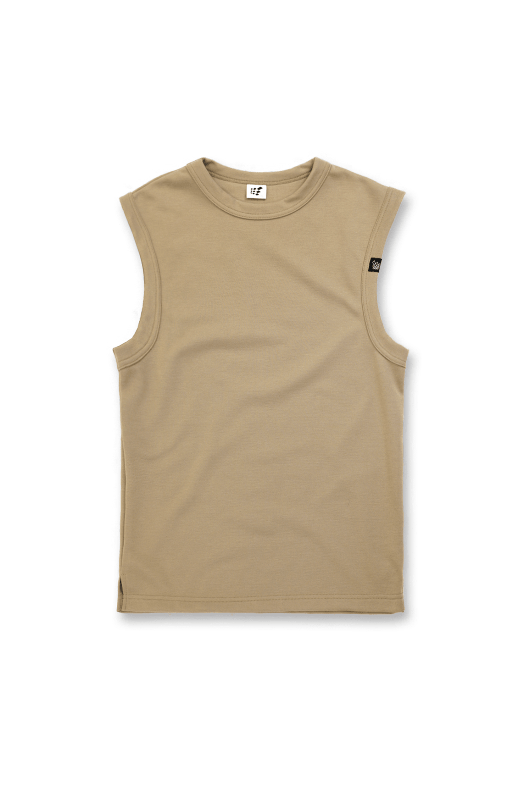 Amplify Casual Muscle Tee - Khaki - Jed North Canada