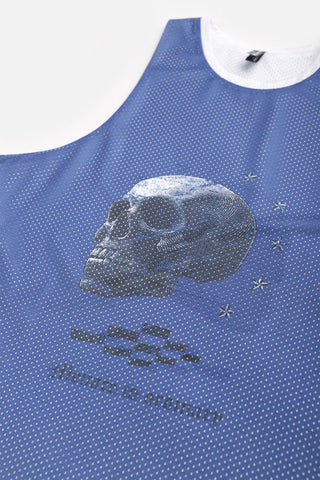 Lightning Mesh Reversible Workout Tank Top - Blue Sky - Jed North Canada